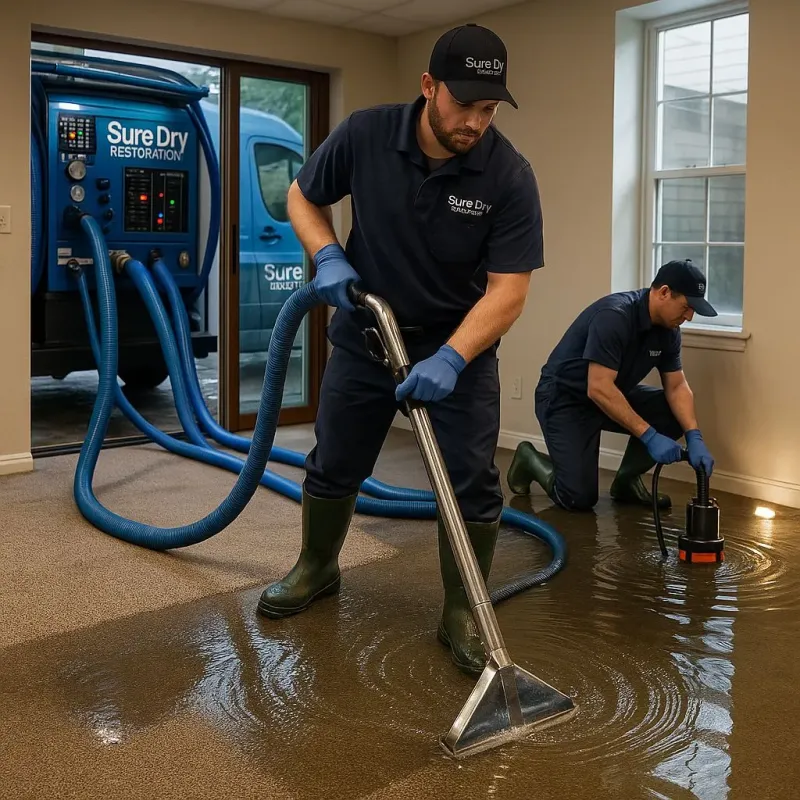 Water Extraction and Removal process in De Kalb, TX